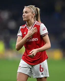 Arsenal's Leah Williamson Reacts After Tottenham vs Arsenal FA Womens Super League Match arsenals leah williamson reacts tottenham vs arsenal fa womens super league match